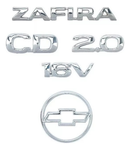 Kit Insignias Chevrolet Zafira 2.0 Cd