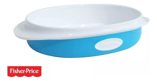 Plato Grande Celeste De Bebé Fisher Price 