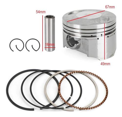 Kit Pistón Motor Cg 250