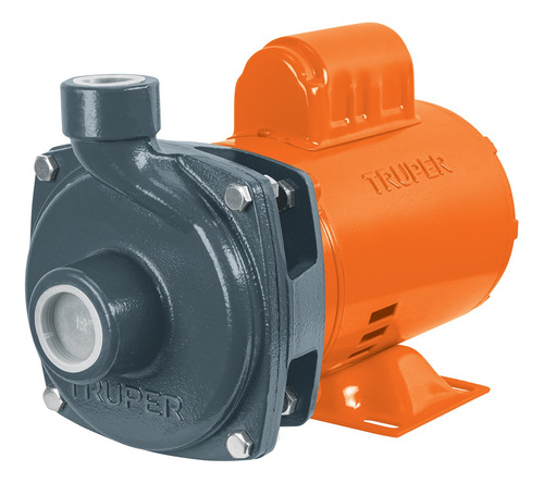 Bomba Centrífuga Para Agua, 3/4 Hp, Truper 100389 Naranja 60hz Monofásica