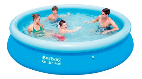 Imagen 4 de 4 de Combo Pileta Inflable Bestway 57032 + Tapiz De Suelo Pce