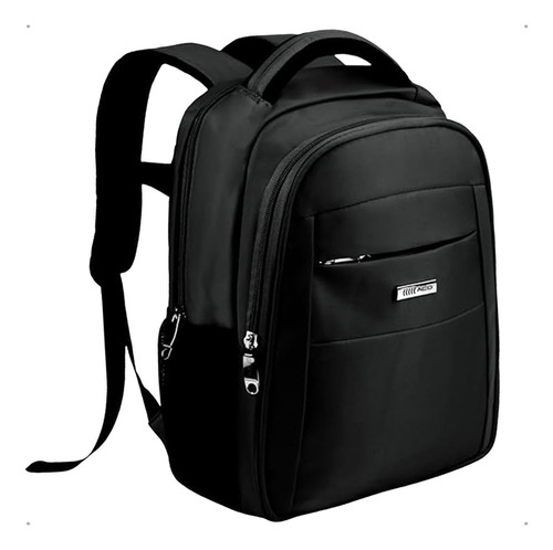 Mochila Ago Urbana 25l Notebook Impermeável. Cor Preto Desenho Do Tecido Lisa