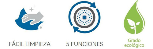 Imagen 6 de 8 de Regadera Para Baño Con 5 Funciones Ahorra Agua Flora Duschy