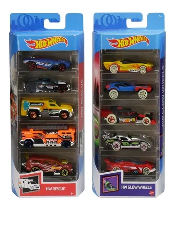 Vehículo de Juguete Hot Wheels Paquete de 10 Autos