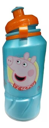 Botella Sport De Tritan 420 Ml Peppa Pig Oficial 