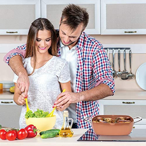 Imagen 5 de 5 de Moss Y Stone Copper, Juego De 5 Piezas, Utensilios De Cocina