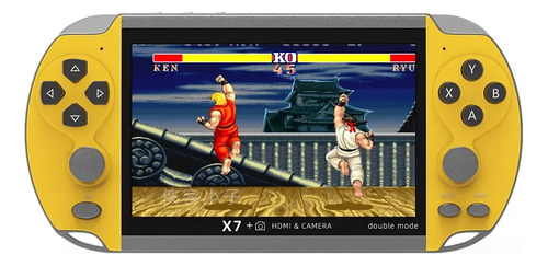 Consola De Juegos Portátil X7 Neutral Dual Play