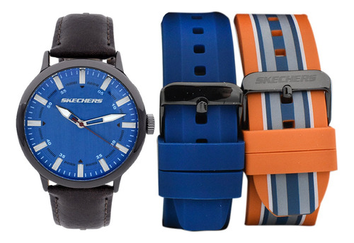 Reloj Skechers Con 3 Diferentes Correas Modelo Sr9069