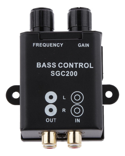 Subwoofer Bass Telemando De Perilla Rca Nivel Ecualizador De