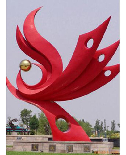 Esfera De Adorno De Jardín 138mm Dorado