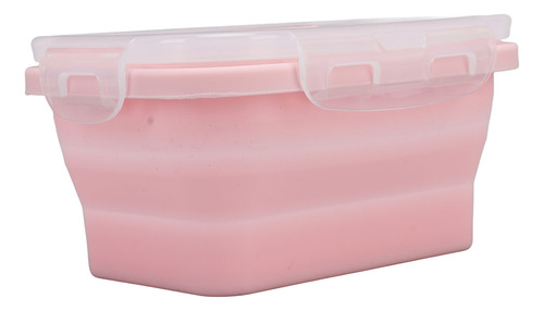 Recipiente De Almacenamiento De Alimentos De Silicona Plegab