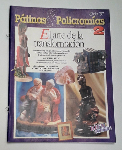 Revista Patinas Y Policromias Numero 2 .transformacion Añ097