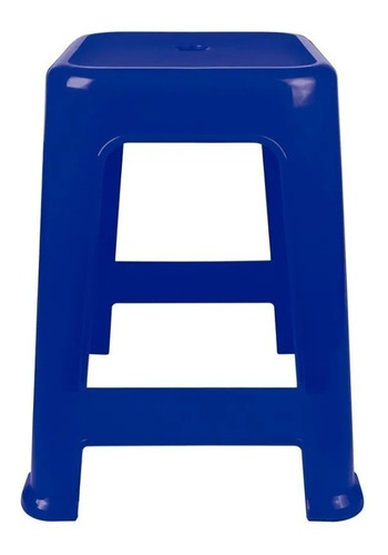 Kit 12 Banqueta Plástico Banquinho Empilhável Até 120kg Mor