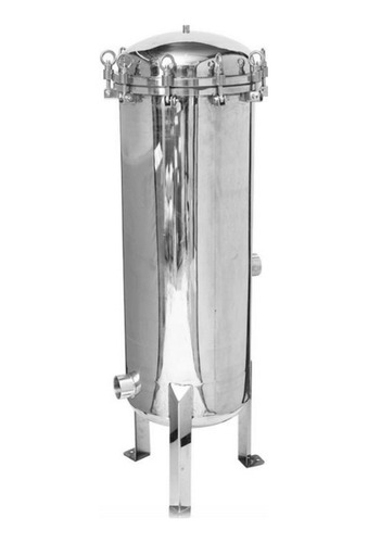 Filtro Central Aço Inox Com Refil Carvão Ativado 20.000 L/h