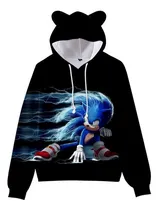 Comprar Sudaderas Con Capucha Ropa Sonic Niños Dibujo Animado