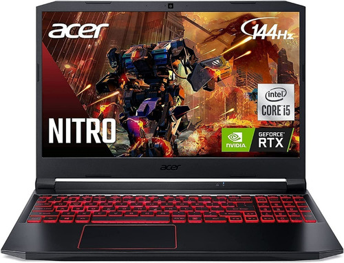 Acer Nitro 5 Portátil Gamer I5-10300h Rtx 3050 12gb 256gb