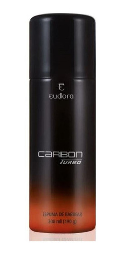Kit Desodorante E Espuma De Barbear Carbon Turbo