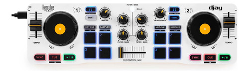 Controlador Hercules Djcontrol Mix, Android / Ios Compatible