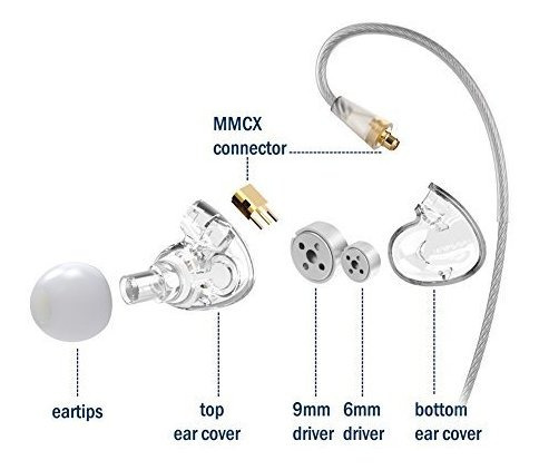 Imagen 6 de 10 de Tennmak Pro Dual Dynamic Driver Deporte Profesional En El