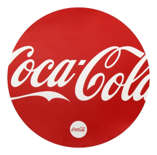 Lugar Americano Red. Plástico Coca-cola Pop 37,5cm Hauskraft