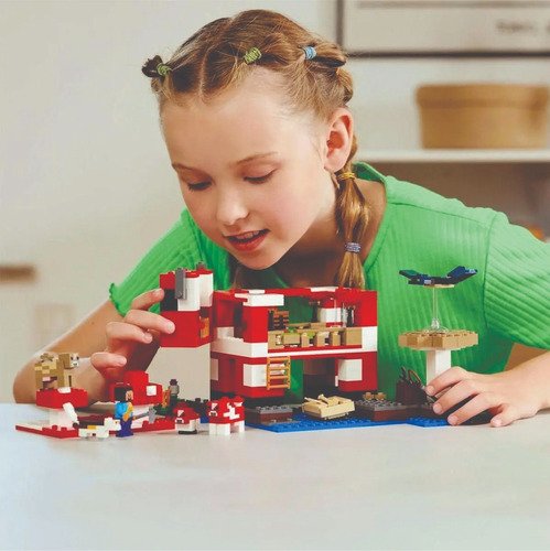 Blocos De Montar - Minecraft - A Casa Coguvaca - Lego 500
