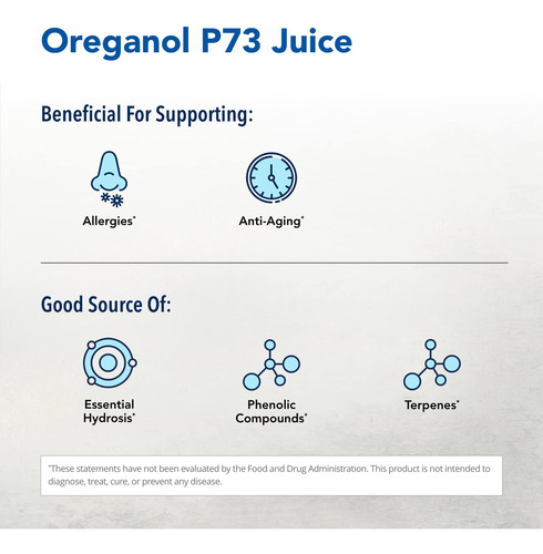 Suplemento North American Herb & Spice Oreganol P73 Juice 36