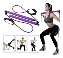 Comprar Barra De Pilates Con Bandas Elasticas Palo Yoga Mas Bandas 