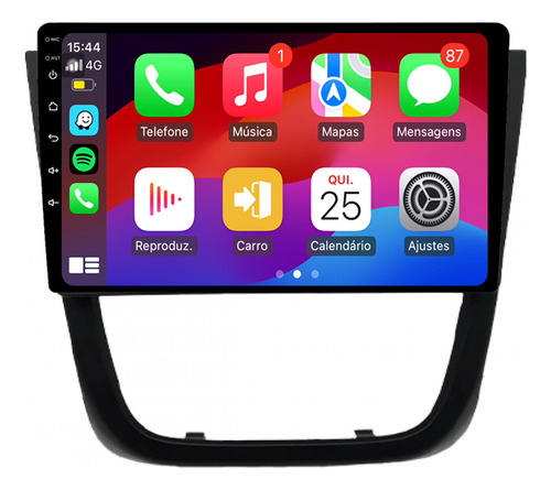 Multimidia Vw Voyage G6 12/16 9p Android Carplay 64gb Play