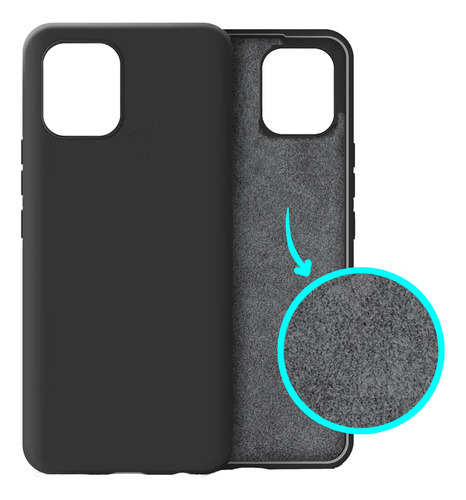 Funda Silicone Case Con Gamuza Interna Para Motorola G72