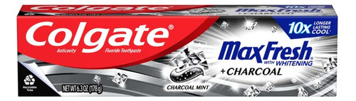 Colgate Max Fresh + Charcoal Mint 178 G. Americana