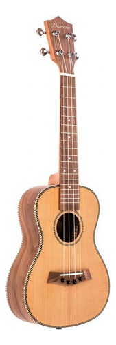 Ukulele U-23-solidcedar Bamboo Acústico Concierto C /funda Color Marrón