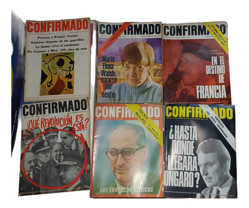 Lote De 30 Revistas Confirmado 1968 Y 69 Director Tiimerman (Usado)