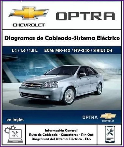 Manual Diagramas Sistema Electrico Chevrolet Optra Original