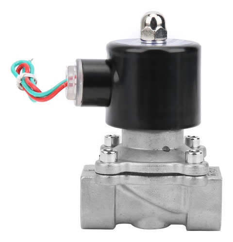 Válvula Solenoide Eléctrica De 3/4 PuLG. Acero Inoxidable 30