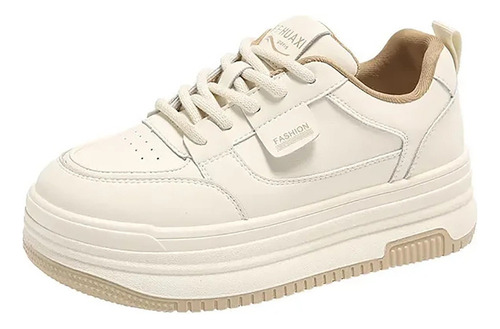 Zapatillas De Deporte Con Cuña Para Mujer Zapatos Con Plataf