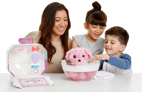 Imagen 4 de 7 de Scruff-a-luvs Little Live Pets Peluche Niña Mascota - Rosa
