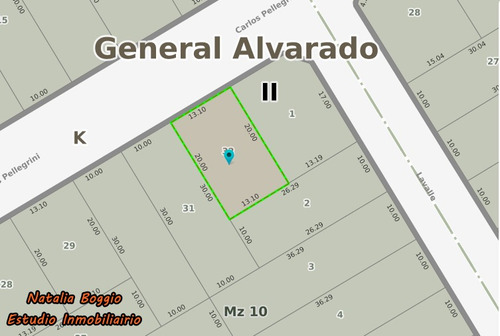 Lote En B° Arenas De Oro De 262mts2 Papeles Al Dia