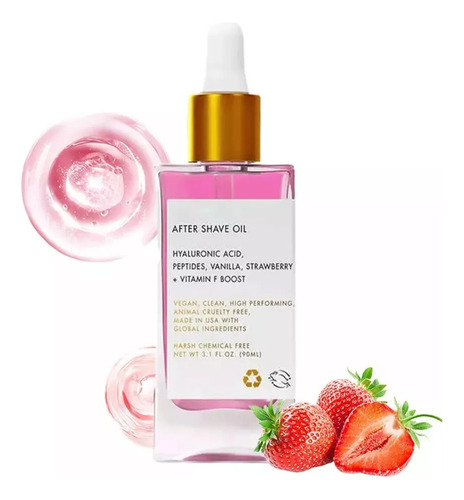 Aceite De Afeitado De Vainilla De Fresa Para Mujeres,1