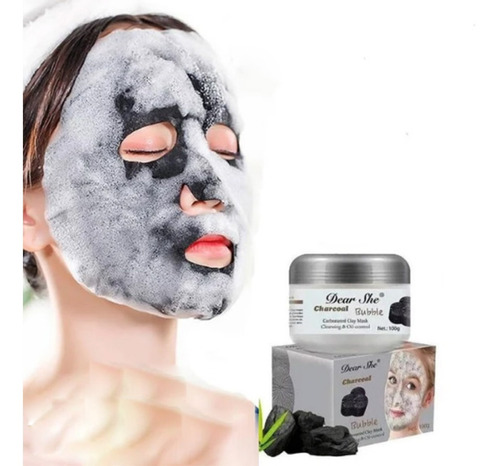 Dear She Mascarilla Espuma Bubble Mask Carbón Activado