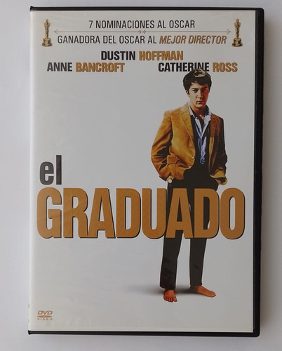 El Graduado Dustin Hoffman Dvd Original Impecable