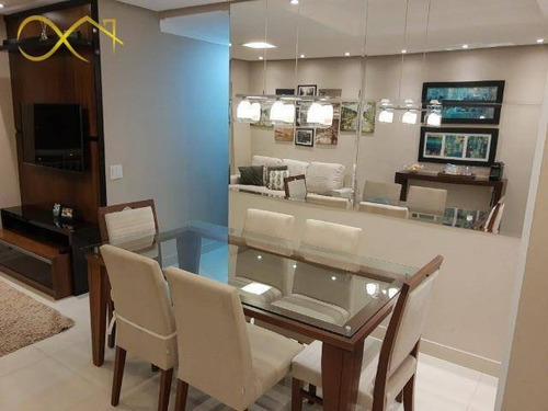 Apartamento Com 3 Dormitórios À Venda, 69 M² Por Première Morumbi - Paulínia/sp - Ap0963