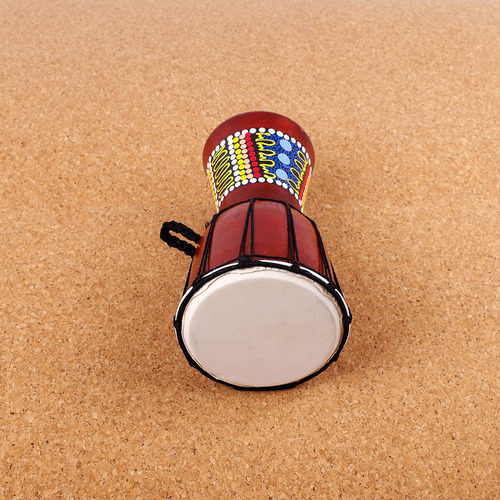 Tambor Africano Bongo Congo Djembe De 5 Pulgadas Madera