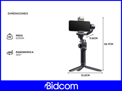 Estabilizador De Mano Hohem Isteady M7 Con Control Remoto