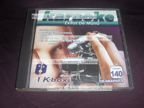 Karaoke Cd Exitos De Mana De Coleccion