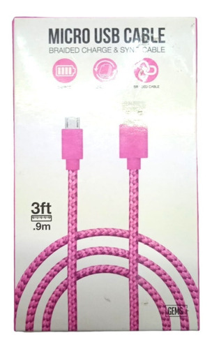 Cable Micro Usb Reforzado - Smarphones,tablets