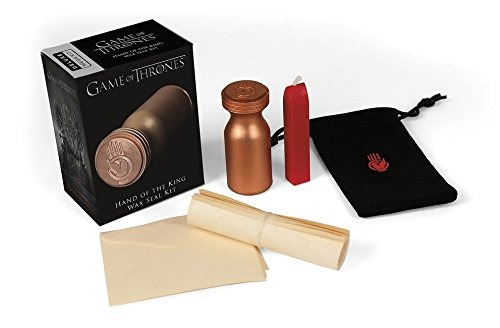 Game Of Thrones Hand Of The King Wax Seal Kit (miniature Edi