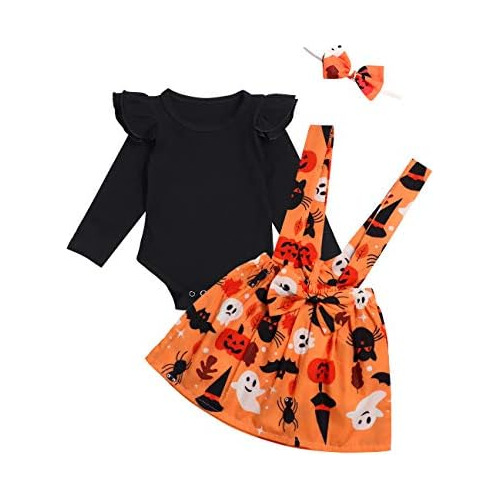 Conjunto De Ropa De Halloween Recién Nacida, Blusa De ...