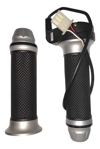 Juego Puños Acelerador Voltium Italika Original F10020119 Negro/gris