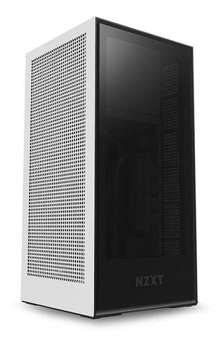 Gabinete Gamer Nzxt H1 Mini Itx Com Fonte 650w Water Cooler Cor Branco