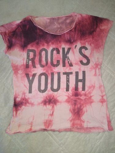 Remera Mujer Rock Batic Talle 1